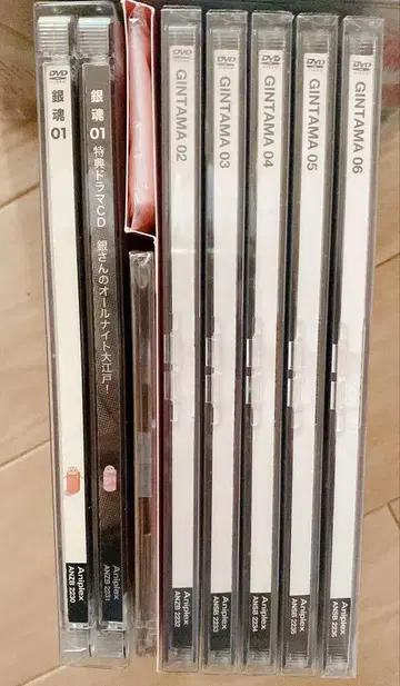 애니메이션 은혼 DVD 제1시즌 1~6