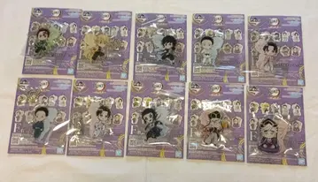 제일복권 귀멸의 칼날 ~뇌의 형제~ 아크릴 키링 F상 컴플리트 세트