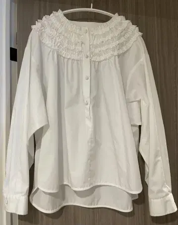 로지몬스터 미니 프릴 블라우스