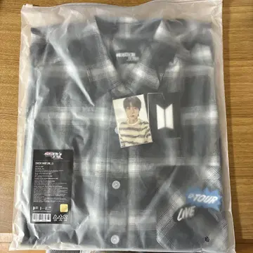 jin 체크 셔츠 (L) EP TOUR