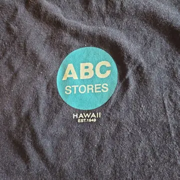 ABC STORES 네이비 T셔츠 L