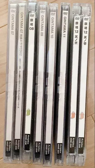 애니메이션 은혼 DVD 제1시즌 7~12