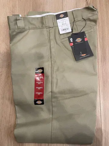 Dickies 워크 팬츠 카키 W36 x L32