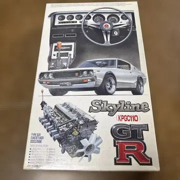 후지미 스카이라인 GT-R KPGC110 1/24 프라모델