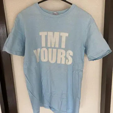 tmt 스카이블루 T셔츠 TMT YOURS BIG 3