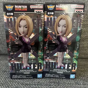 HUNTER x HUNTER 월드 컬렉션 파쿠노다 피규어 2체 세트