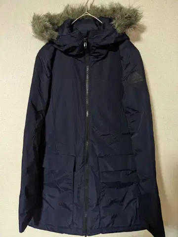 유행하는 A라인 아디다스 adidas 충전솜 코트 퍼 포함