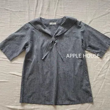 Apple house 애플하우스 아부치 코튼 린넨 블라우스 셔츠