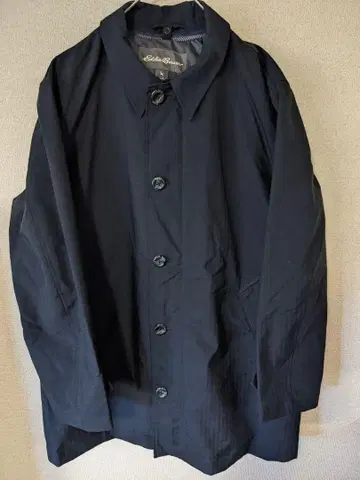 [다운 라이너 포함] Eddie Bauer 헤링본 스텐카라 코트