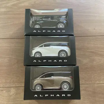 ALPHARD 알파드 미니카 3대 세트 풀백카