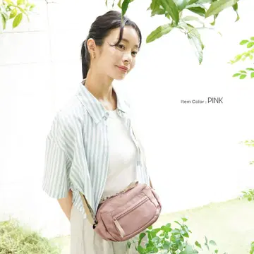 anello 핑크 숄더백