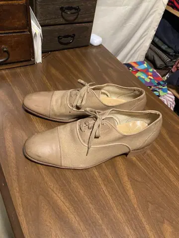 50s florsheim 콤비 신발 디자이너 컬렉션 10D