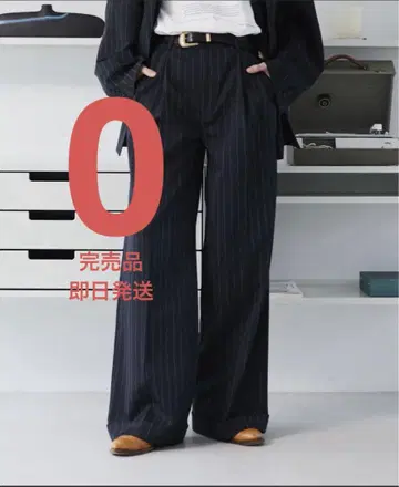 선착순! soerte 와이드 스트레이트 슬랙스 팬츠 size0
