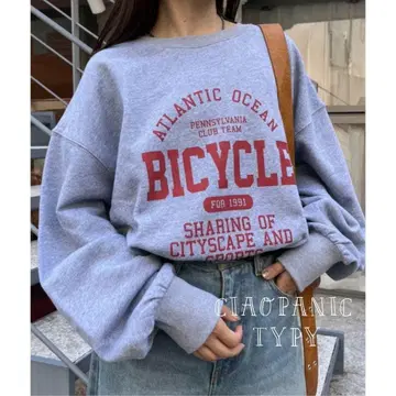 CIAOPANIC TYPY* [WEB 한정판] 스포티 모듬 로고 맨투맨