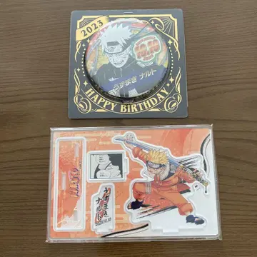 나루토 생일 캔뱃지 명장면 디오라마 NARUTO 점프샵