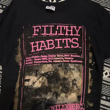 BILLABONG FILTHY HABITS 티셔츠 M