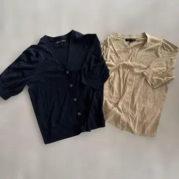 BANANA REPUBLIC 반팔 가디건 2가지 색상 세트