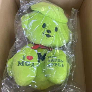 미사용 새상품 MGA GREEN APPLE 봉제 인형 메멜
