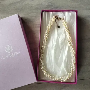 YUMI KATSURA 펄 목걸이