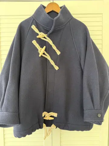 HYKE double face duffle jacket
