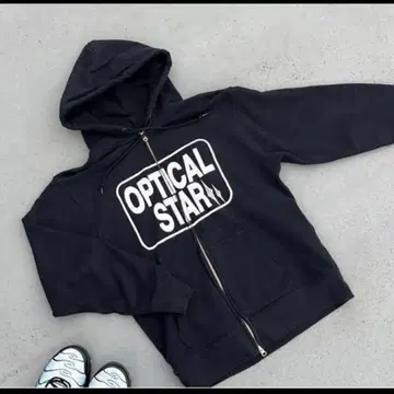 OPTICAL STAR 네이비 후드티 L 사이즈