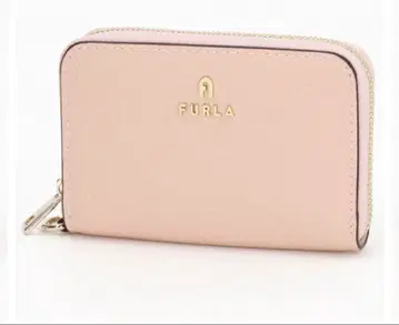 새상품 FURLA CAMELIA S 지퍼 코인 케이스 핑크 훌라
