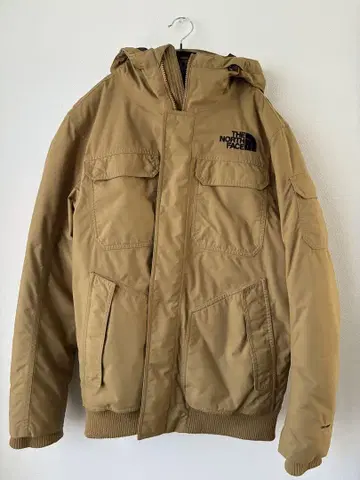 THE NORTH FACE 베이지 다운 자켓