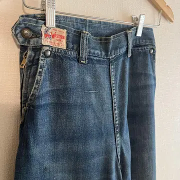 40s 50s 빈티지 웨스턴 걸 런치 팬츠
