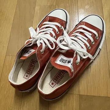 컨버스 올스타 오렌지 24.5cm