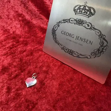 새상품급 참 하트 조지 젠슨/GEORG JENSEN