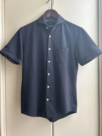 BLACK LABEL CRESTBRIDGE 반팔 셔츠 M 네이비