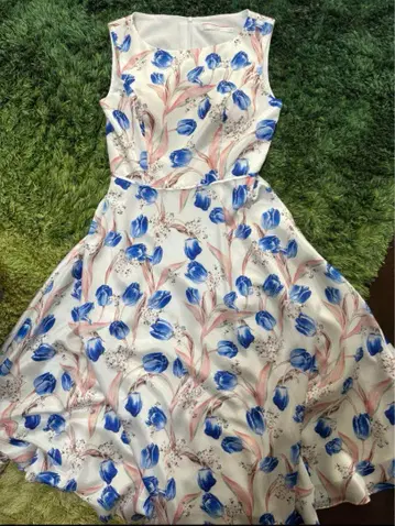 GINZACOUTURE 플라워 원피스