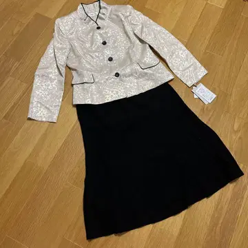 STUDIO ALPHA 아이보리 블랙 정장 세트 11