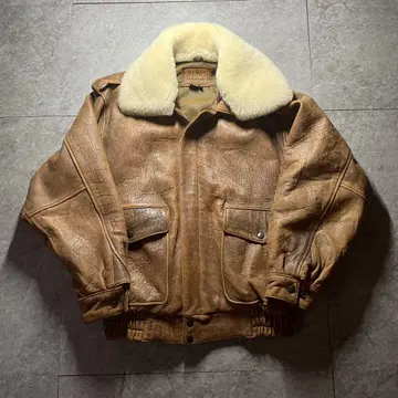 90s 빈티지 G-1 가죽 플라이트 자켓 M 무료배송