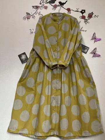 하프 린넨 원피스 handmade