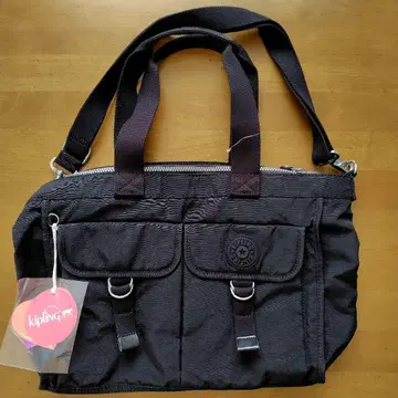 kipling 키플링 토트백 숄더백 여행 가방 블랙