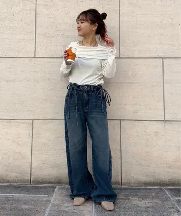 mystic 멀티 리본 데님 0