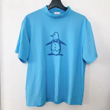 맨싱 Munsingwear 모크넥T셔츠 빅 로고 LL