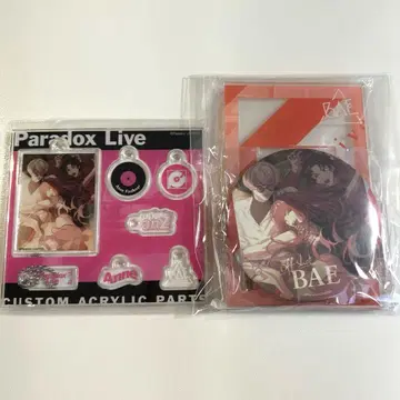 paradox live 파라라이 BAE 캔뱃지&아크릴 부품
