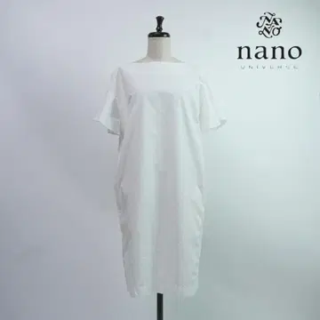 새상품급 나노 유니버스 반팔 박스 원피스 사이즈 36*PC480
