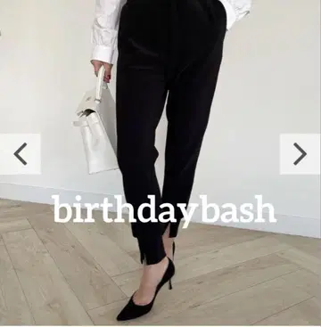 birthday bash /BB bonnie pants 블랙 S