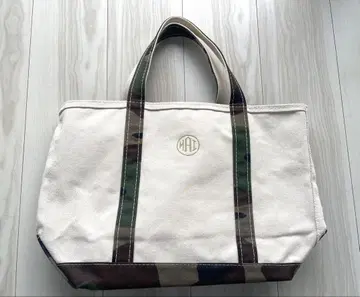 L.L.Bean 엘엘빈 카모플라쥬 토트백 지퍼 포함