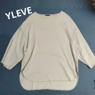 YLEVE 크림색 긴팔 상의 드롭 숄더 size1 일본제