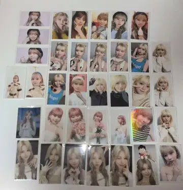 NiziU CD 특전 트레이딩 카드 총 36장