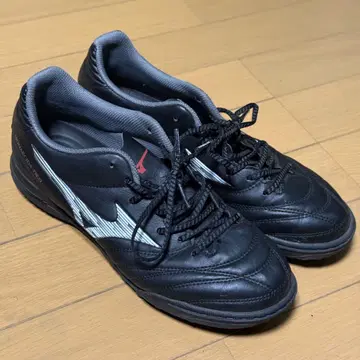 미즈노 모나르시다 NEO 트레이닝 슈즈 블랙 화이트 25.5cm