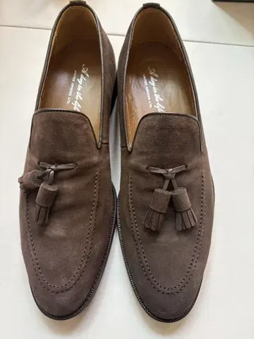 다크 브라운 스웨이드 로퍼 UNITED ARROWS 남성용