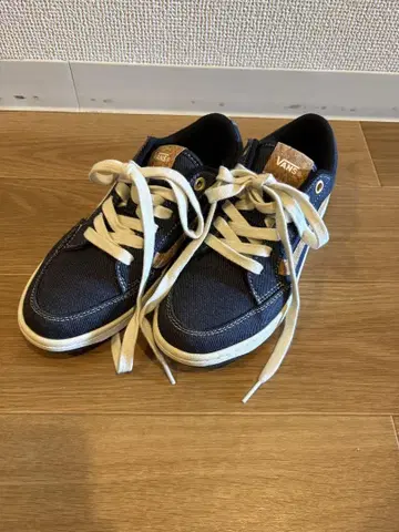 VANS 데님 네이비 스니커즈