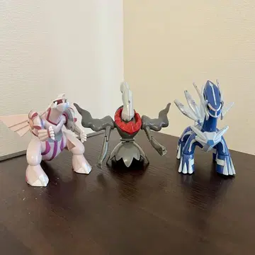 포켓몬 모델즈 ~디아루가 VS 펄기아 VS 다크라이~ 조립 완료