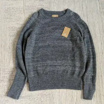 Nigel Cabourn WOMAN 캐시미어 린넨 니트 8 Mix 그레이