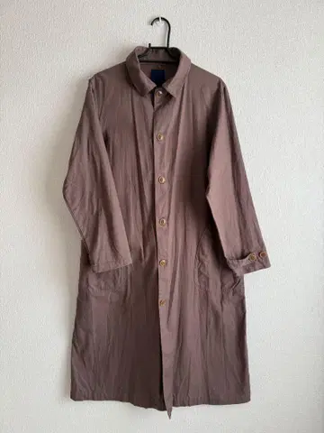 이치 브라운 롱 코트